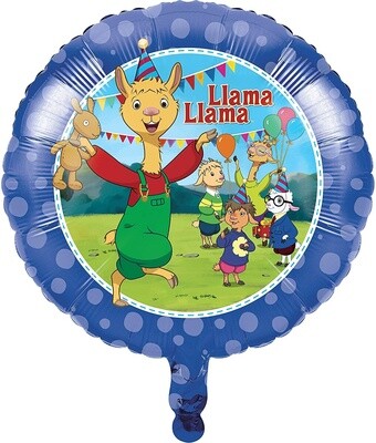 Foil Balloon - Llama Party -  18&quot;