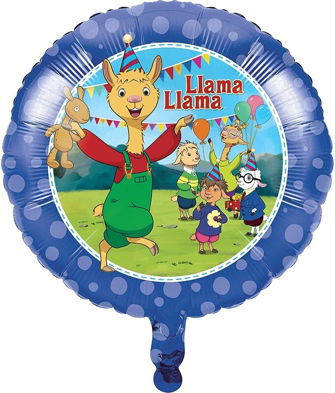 Foil Balloon - Llama Party -  18&quot;