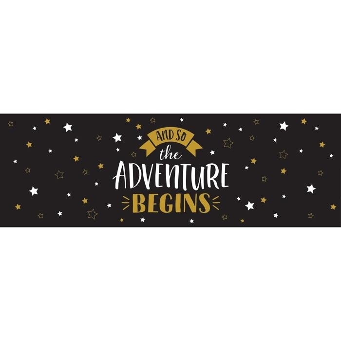 Giant Banner -  Grad  Adventure - (20&quot;X60&quot;)