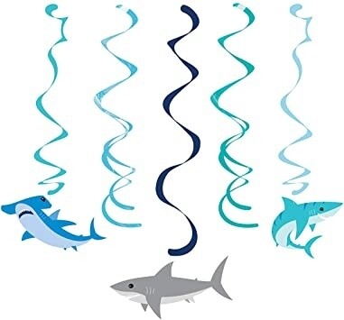 Danglers - Shark Party - 5 pk