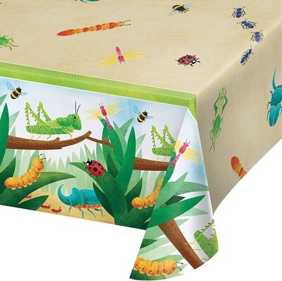 Tablecover - Birthday Bugs - 54&quot; x 102&quot; - 1pc