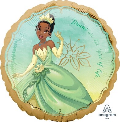 Foil Balloon - Tiana Frog Princess - 18&quot;