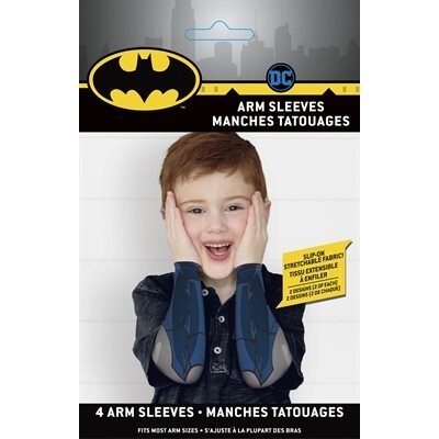 Batman Arm Sleeves - 4pkg