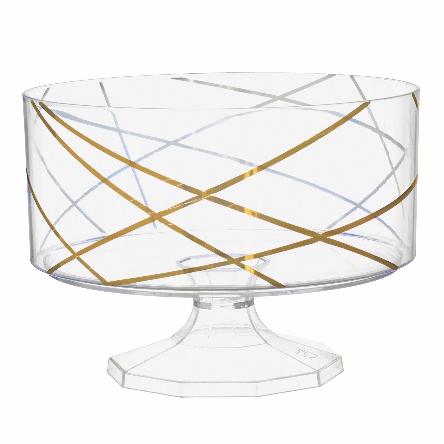 Small Trifle Container - Gold -1 pk