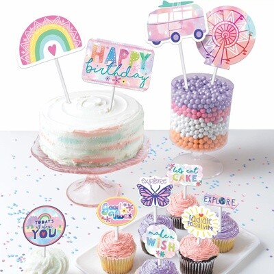 Cake Topper Kit - Girl - Chella