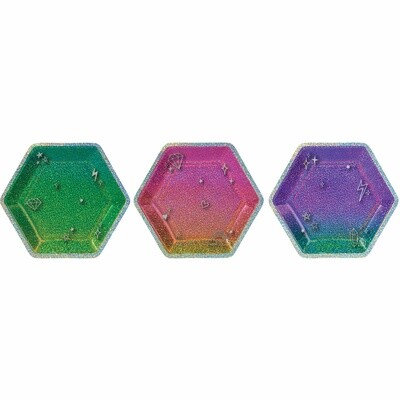 Plates - Bev - Sparkle - 8 pcs