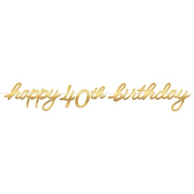 Banner Golden Age - 40th BDAY