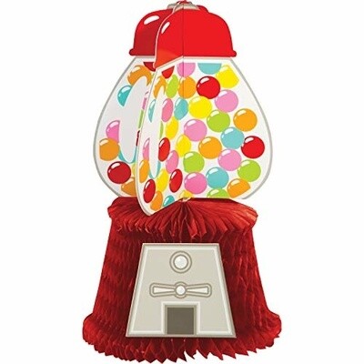 Centerpiece - Candy shop Party - 7&quot;x11.7&quot;x7&quot; - 1pc