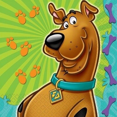 Napkins - Bev - Scooby Doo - 16pk