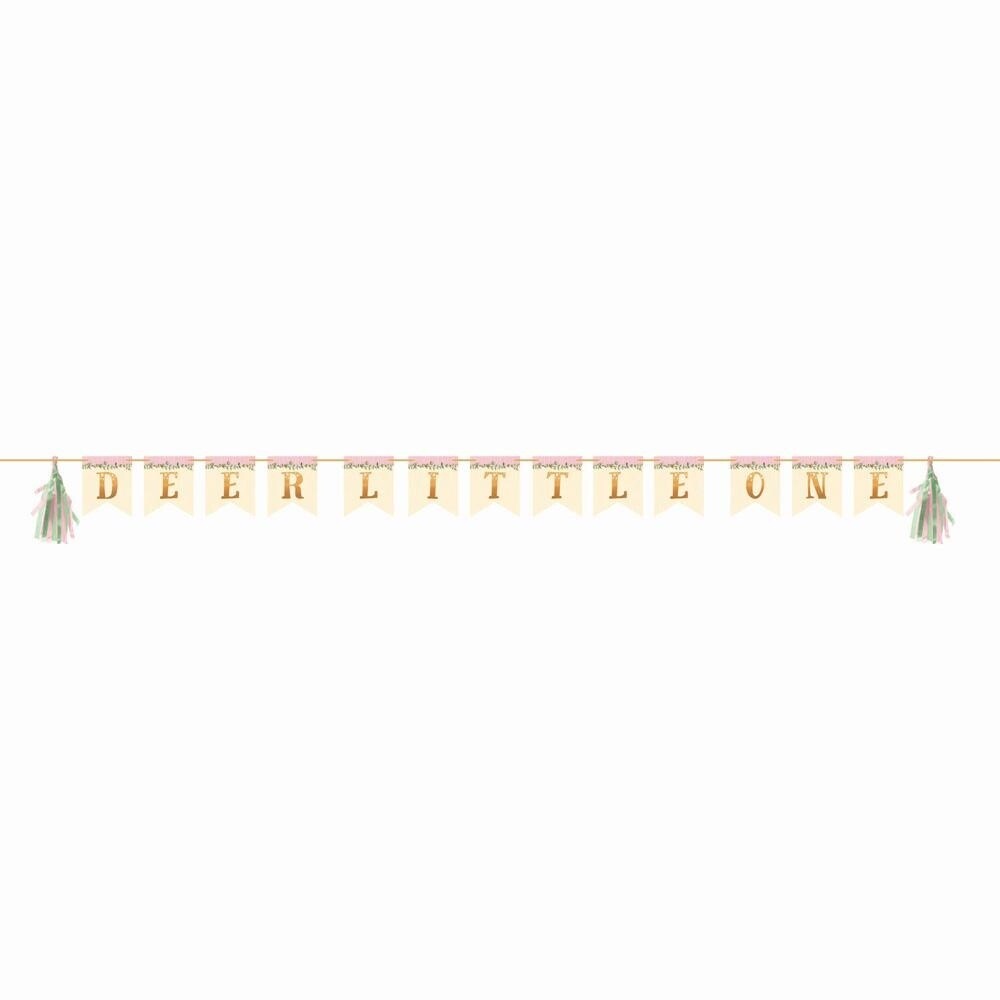 Banner - Deer Little One - 7.5Ft X 8&quot;