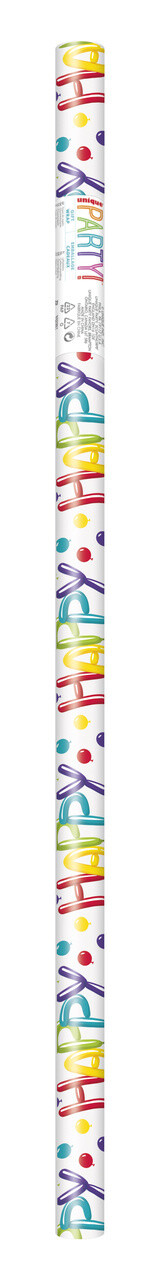 Gift Wrap - Colorful Birthday - 1pc