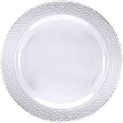 Plates - Plastic Pebble Rim - 10.25&quot; - 10 PK