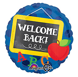 Foil Balloon - Back to School - 18&quot;