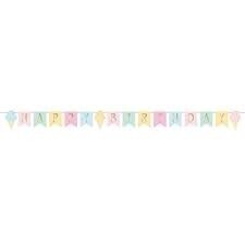 Banner - Ice Cream Party - 8.29ftx6.5&quot; - 1pc