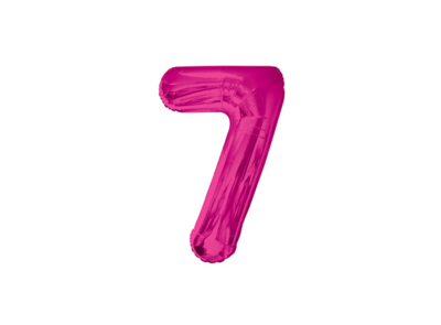 Foil Balloon - Pink #7 - 34&quot;