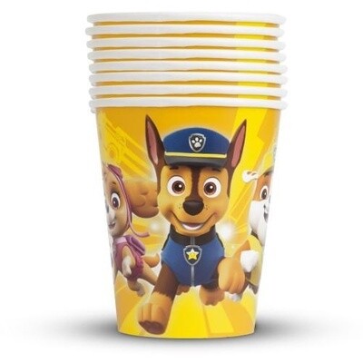 Cups - Paper - Paw Patrol - 8pcs