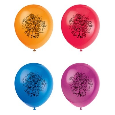 Balloons - Latex - TMNT - 8 pk