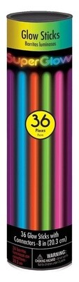 8&quot; Glow Stick Value Pack - Multi Color