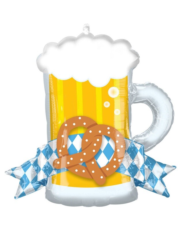 Foil Balloon - Octoberfest Mug - 26&quot;