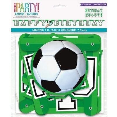 Banner - 3D Soccer - 1pc