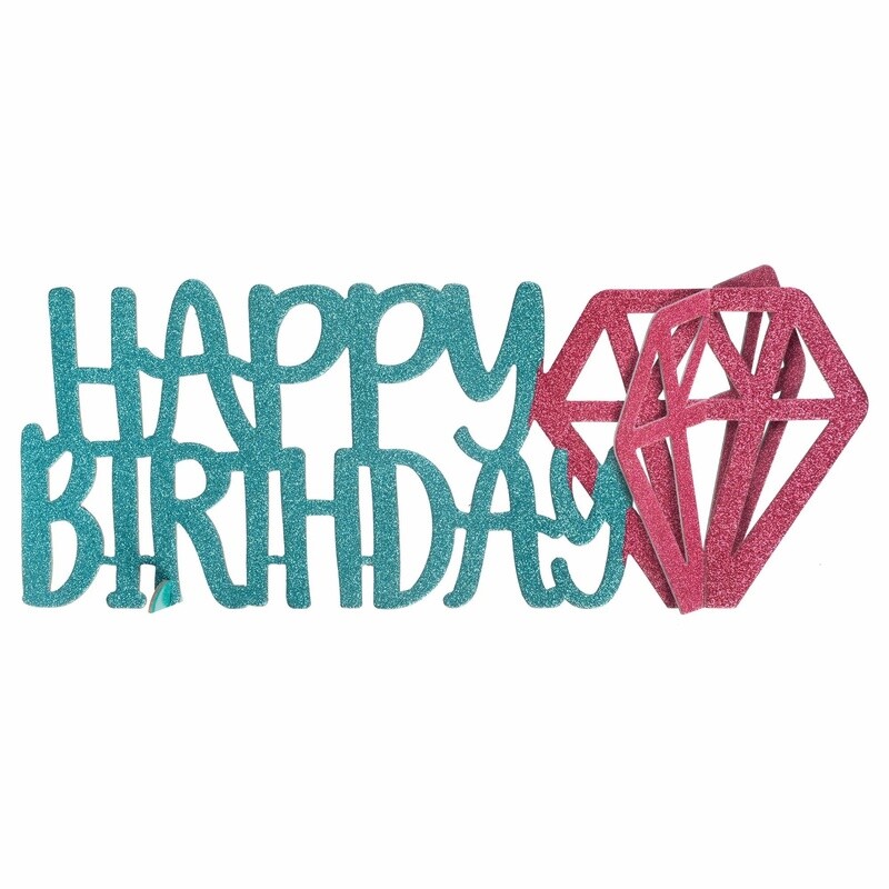 Table Decoration - HBD - Sparkle