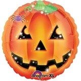 Foil Balloon - Halloween - Playful Pumpkin - 18&quot;