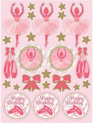Stickers - Twinkle Toes - 4pkg