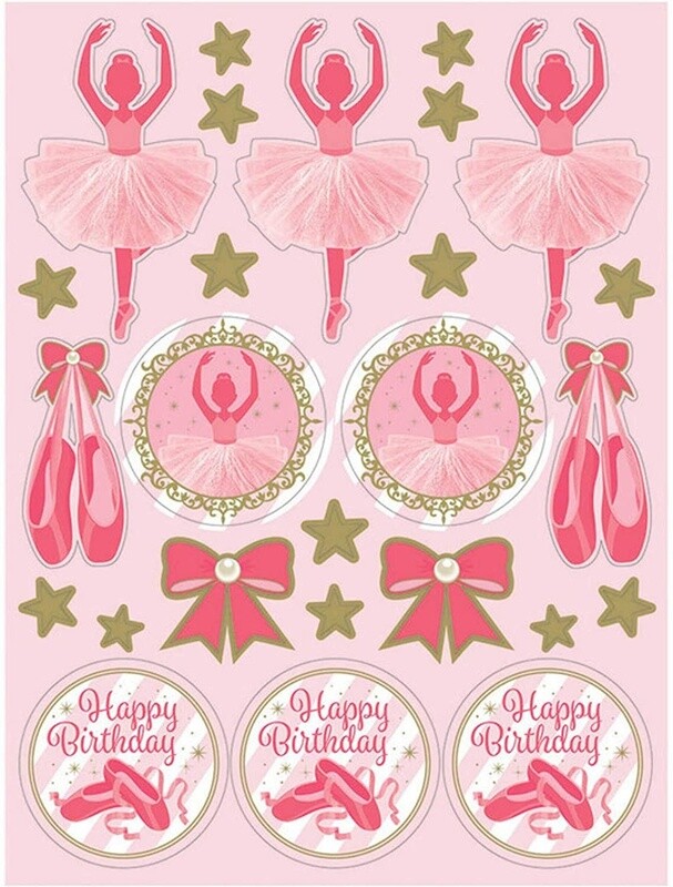 Stickers - Twinkle Toes - 4pkg
