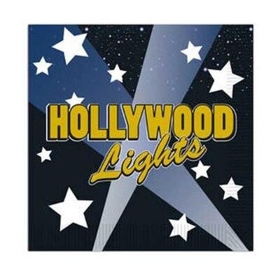 Bev Napkins - Hollywood Lights - 16 pk