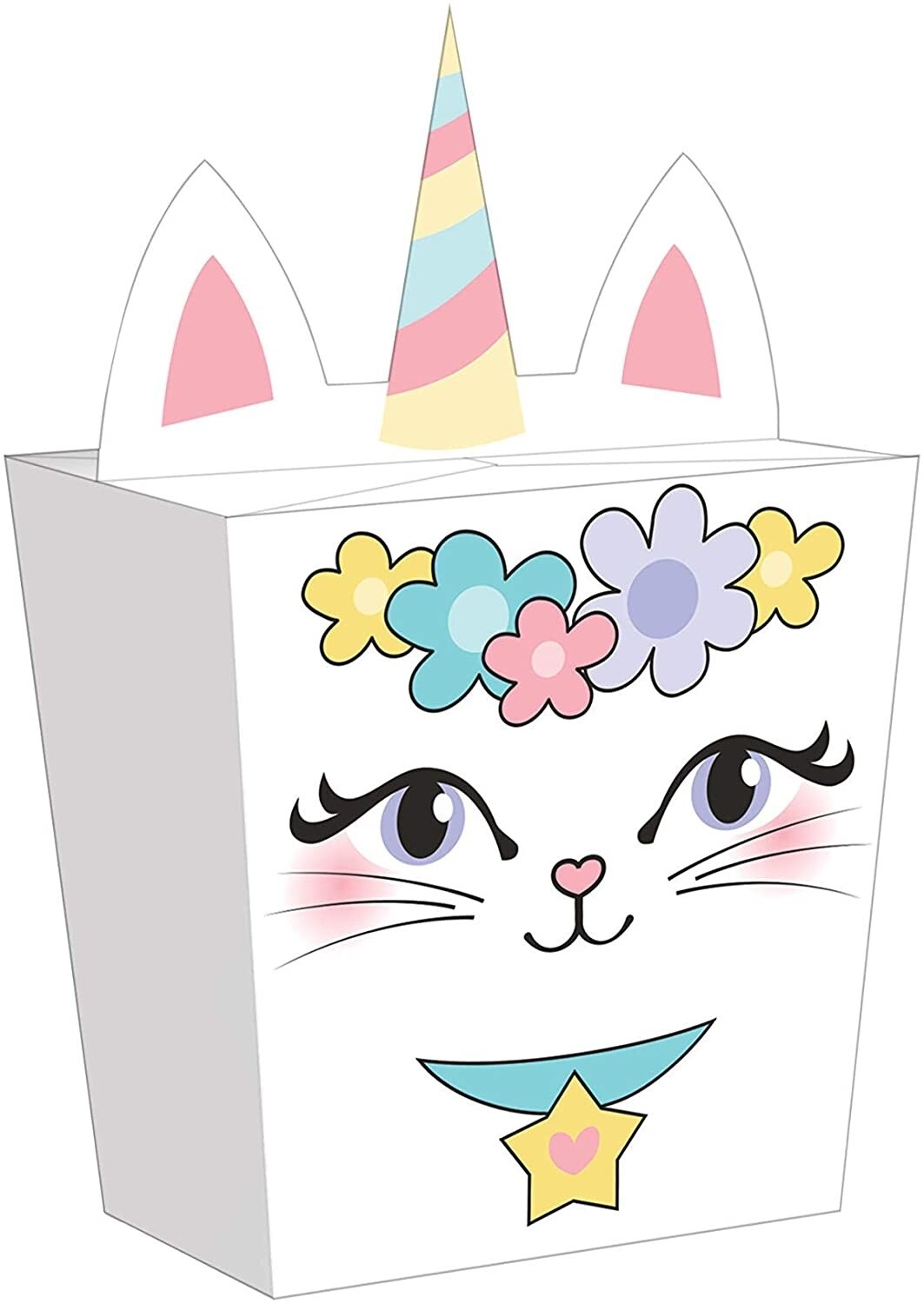 Favor Boxes - Sassy - Caticorn - 8 pcs