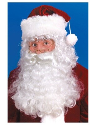 Santa - Hair Wig &amp; Beard set - (2 Eyebros included)