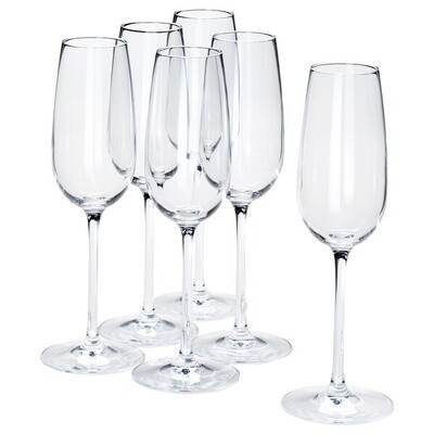 Bloom Stemware Set - Champagne glass - 6 pc