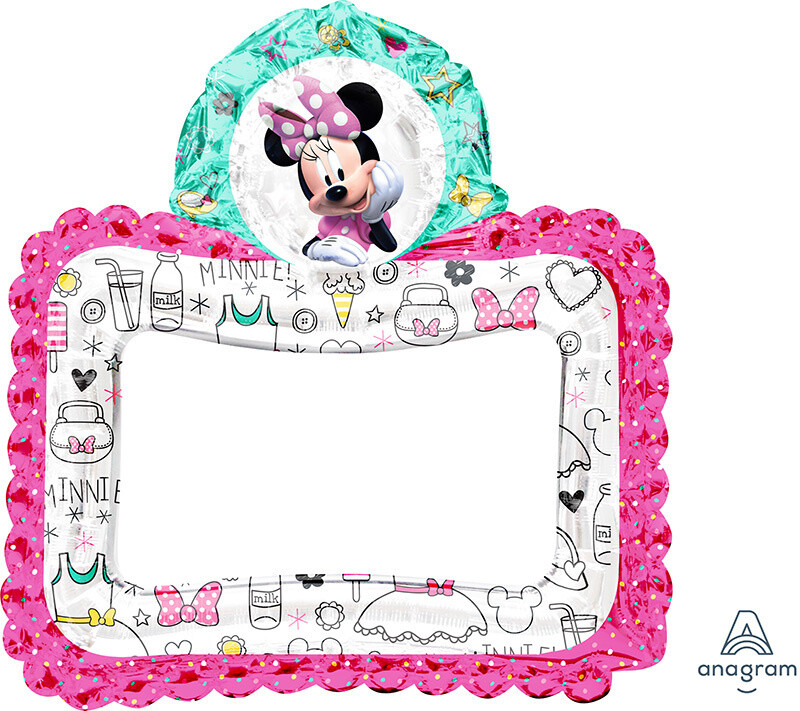 Foil Balloon - Supershape - Minnie Frame