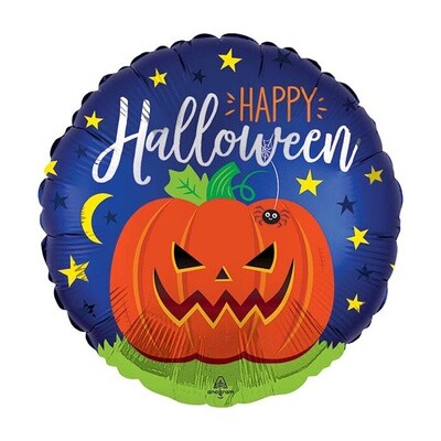 Foil Balloon -Star Bright Halloween - 18&quot;