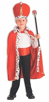 King Robe and Crown Set