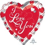 Foil Balloon - Supershape - I Love You - 28&#39;&#39;