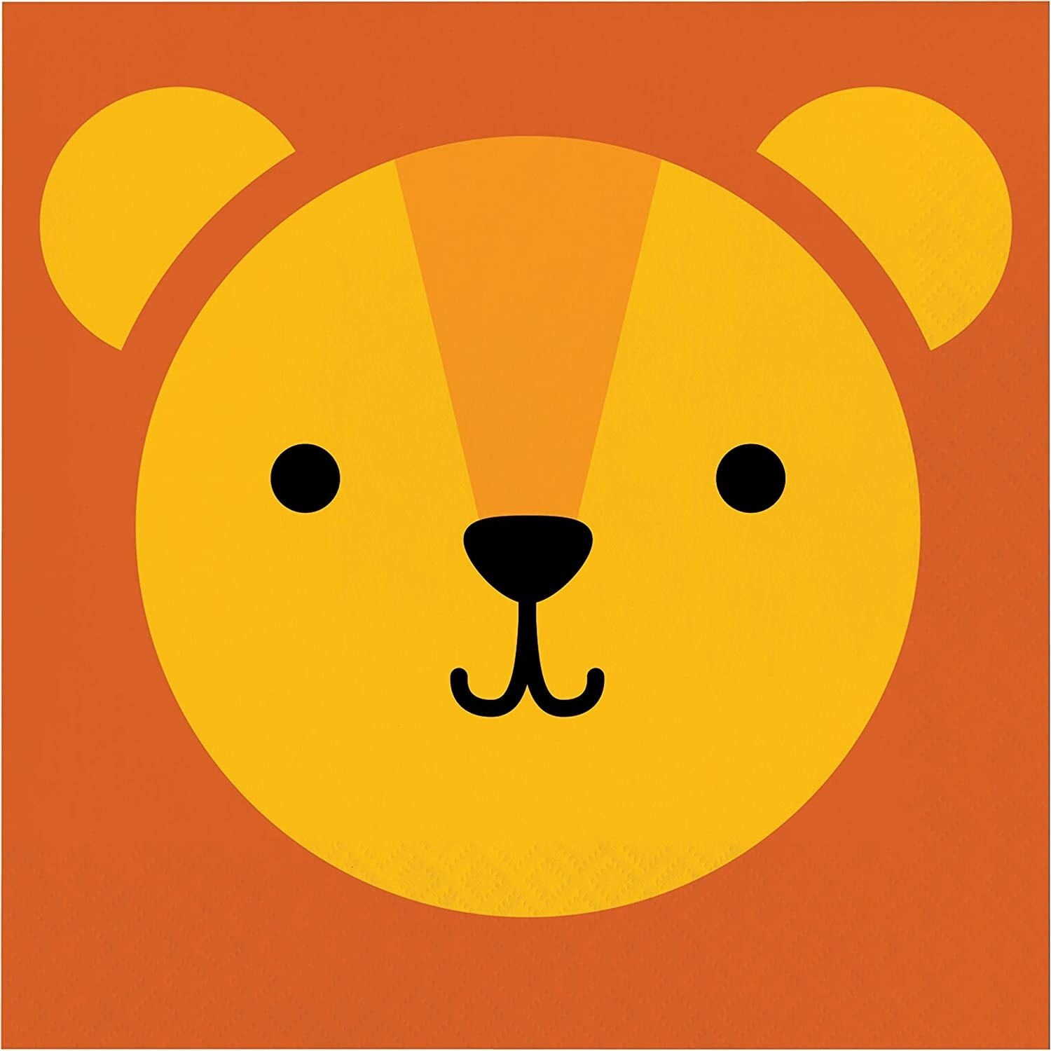 Napkins - LN - Lion Animal Faces - 16pkg - 2ply