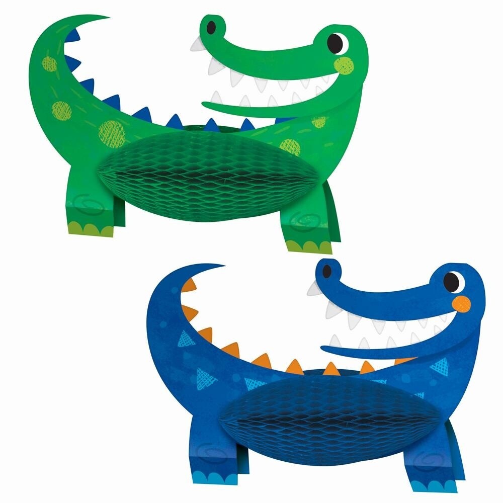 Centerpiece - Alligator - 2 pcs