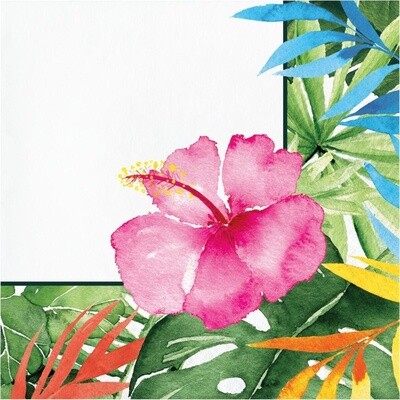 Napkins - LN - Floral Paradise - 16 Pk