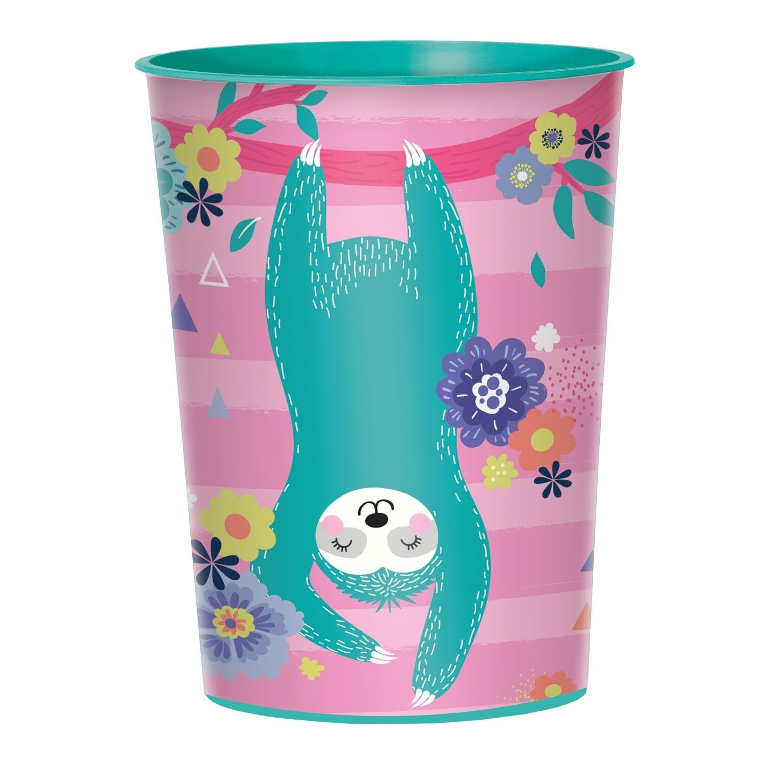 Plastic Cup - Sloth Birthday - 1pc