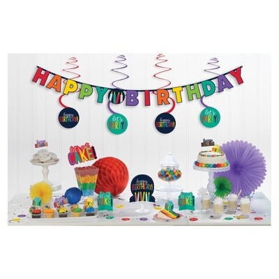 Decorating Kit - Rainbow - 17 pcs
