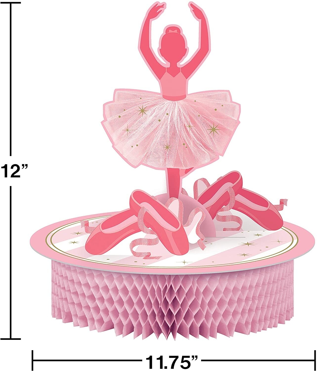 Centerpiece - Twinkle Toes - 11.75&#39;&#39; x 11.75&#39;&#39;