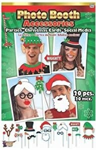Photo Booth - Christmas Accessories - 20pcs