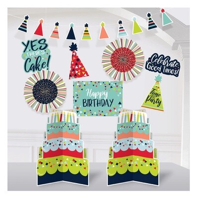 Room Decoration Kit - Reason to Celebrate - 10 pcs