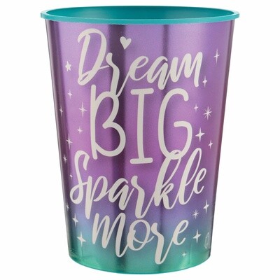 Plastic Cup - Sparkle - 1 pc