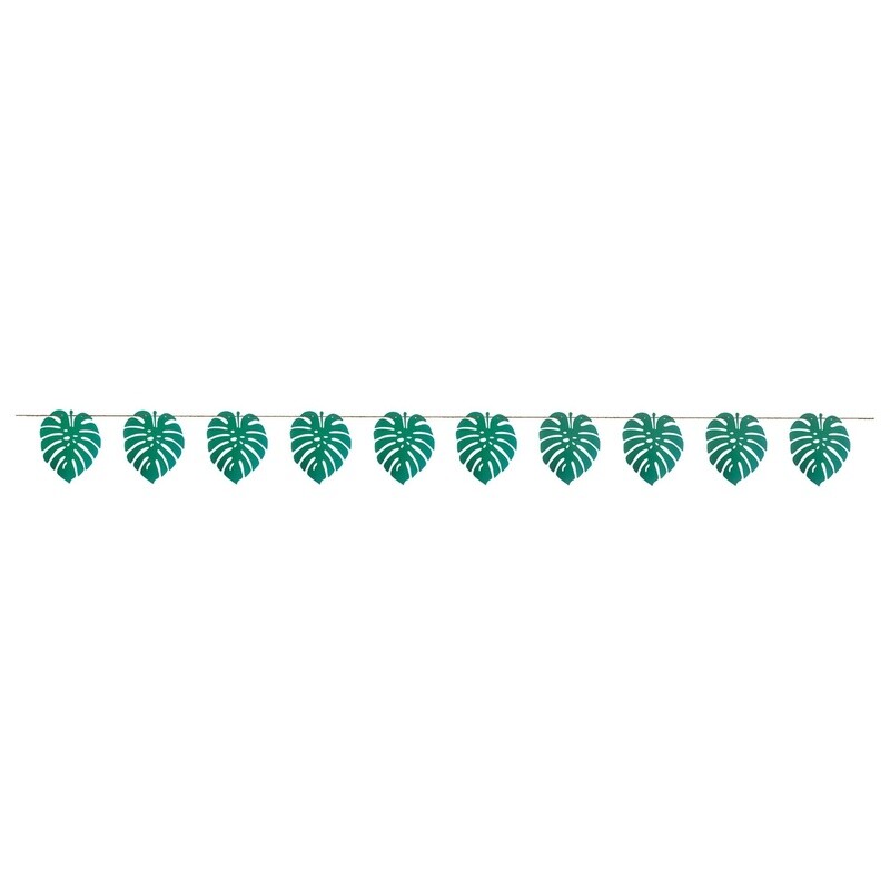 Banner - Aloha Palm Leaf