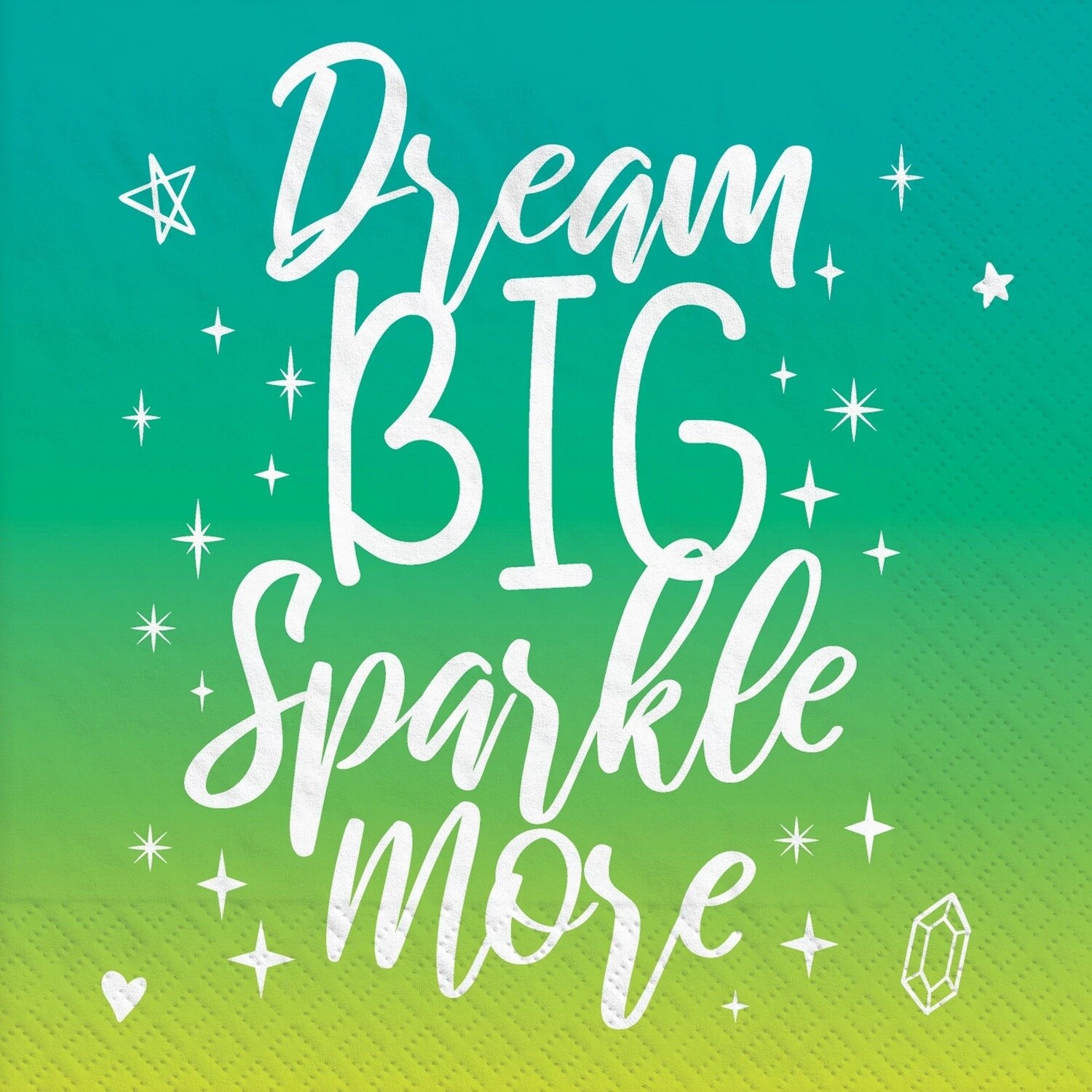 Napkins - Bev - Sparkle - 16 pcs