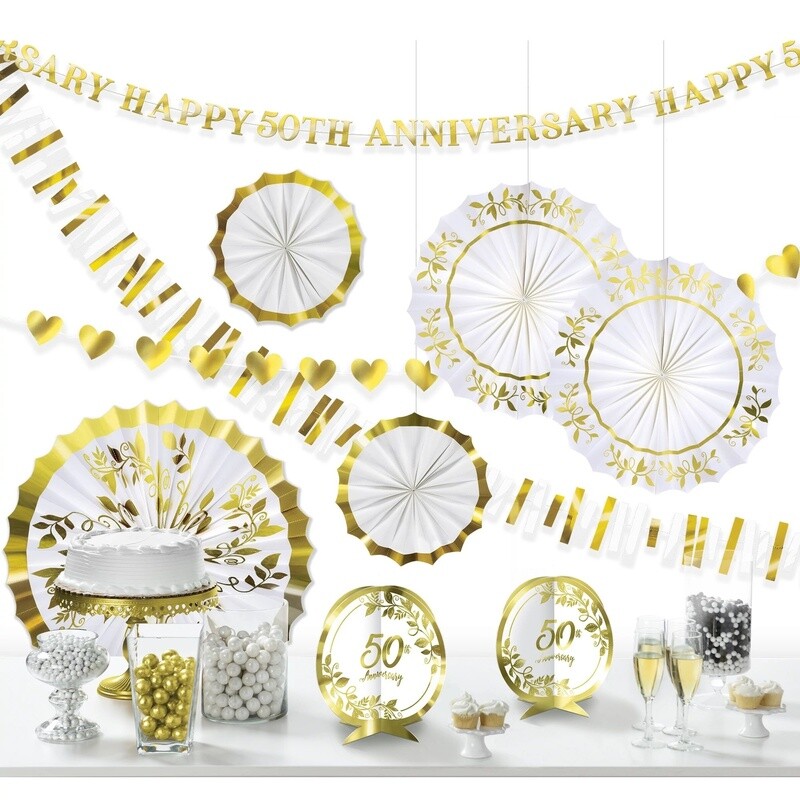 Room Decorating Kit - 50th Anniversary