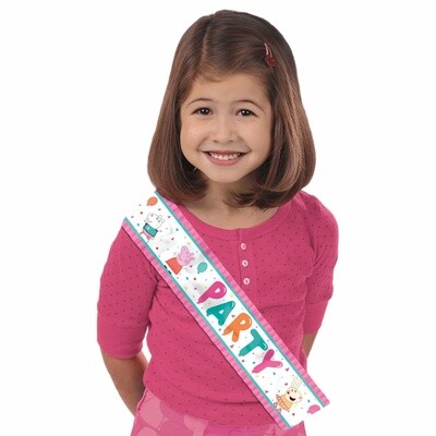 Sash - Peppa Pig - 22&#39;&#39; - 1pc