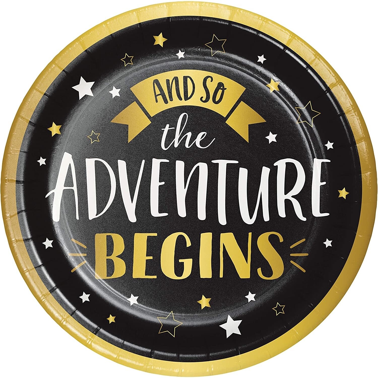 Plates - LN - Grad Adventure - 8pcs